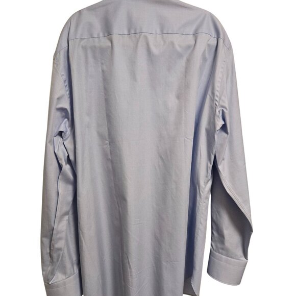 Ermenegildo Zegna Trofeo Men's, Long sleeve, Light blue dress shirt size 43/17 - Picture 11 of 11